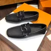 12modèle printemps italien à la main hommes mocassins en cuir style britannique haute qualité mode richelieu chaussures sans lacet à talons bas hommes chaussures habillées