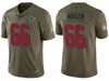 Houston''txans''men 99 J.J. Watt 4 Deshaun Watson 59 Whitney Mercilus Custom Women Youth Olive Salute to Service Jersey