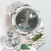 Data tylko M126334-0010 AAAAA 5A CZYKA FAKTORIA 1: 1 Superklone zegarki 41 mm Automatyczne mechaniczne 3235 Mężczyźni z zielonym pudełkiem Sapphire Crystal A01