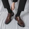 Gai Gai Gai Dress Shoes أحذية عالية الجودة من الجلد اللباس غير الرسمي كلاسيكي إيطالي أكسفورد أحذية المكتب 38-46 231208