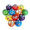 1000 pçs 6 3cm bolas de estresse careta smiley rir rosto espuma macia pu squeeze bolas moles brinquedos para crianças adultos227t