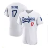 Camisa Los Angeles 17 Shohei Ohtani Dodgers Yoshinobu Yamamoto Freddie Freeman Mookie Betts Max Muncy Chris Taylor Clayton Kershaw Julio Uria Walker Buehler Camisa