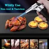 Butane No Gas Lighter Refillable Adjustable Flame Chef Cooking Torch Outdoor Windproof BBQ Ignition Picnic Survival Tool