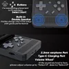 Consola de juegos portátil V90 Consolas de juegos retro Clamshell de 3 pulgadas Batería recargable incorporada Sistema de reproductor de video de juegos de estilo portátil con estuche Negro 16 GB 64 GB