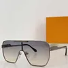 Projektantka maska ​​damska okulary przeciwsłoneczne metalowy prostokątny obiektyw ramy z marką logo Męskie okulary przeciwsłoneczne Uv400 datowanie wakacyjne Z2080U z oryginalnym pudełkiem