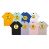 Designer Mens T-shirts Trendy Brand Drew Basic Smiley Face Imprimé T-shirt à manches courtes Casual Chemise à fond lâche pour hommes et femmes Top Qualité Mode 530