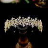 Headwear Hair Accessories Bridal Headwear Hair Accessories JewelryCrowns For Women Wedding AccessoriesCubic Zirconia CrownTiaraBridesmaid Gift 231208