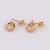 Provence Jewelry Bridal Wedding Customized 14K Solid Gold Earrings Without Diamond