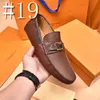 89Model Nouveau arrivée pour hommes de créateurs chaussures de robe élégantes mots de mocassins faits à la main glissent sur des plats pour hommes