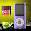 Lettore MP3 MP4 colorato Slim 4TH 1.8 "LCD Video Radio Lettore FM Supporto 16 GB 32 GB 4 GB 8 GB Micro SD TF Card Mp4