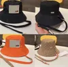 Classic Designer Ball Caps Womens Multicolour Reversible Canvas Bucket Hat Fashion Designers Caps Hats Men Summer Fitted Fisherman6985100