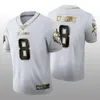 Minnesota''Vikings''Men 22 Harrison Smith 33 Dalvin Cook 19 Adam Thielen Personnalisé Femmes Jeunes 100e Blanc Golden Edition Jersey