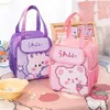 Kawaii sac à déjeuner femmes mignon ours pique-nique voyage thermique petit déjeuner boîte filles école enfant pratique fourre-tout sacs de nourriture 118 211102201e