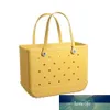 Silicone Beach Washable Basket Bolsas Grandes compras Eva Eva impermeable Tote Bogg bolso Eco Jelly Candy Lady Bols220x292y