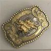 Silver Gold Ride Bull Cowboy Belt Buckle For Men Hebillas Cinturon Jeans Belt Head Fit 4cm breda bälten275d