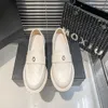 Designerskor Loafers Out Out Office Sneaker Luxury Chunky Platform Dress Shoes Luxury Real Leather Loafer Women Casual Shoes Trainers C121002