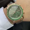 Najwyższej jakości OMG zegarek luksusowe designerskie akcesoria dla mężczyzn i kobiet stalowy zespół Six Igle Multi Funkcjonalna seria Watch Super Men's Round Watch Luksusowy zegarek