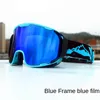 Neue Skibrille Doppel-Antibeschlag-Großzylinder-Vollgesichtsmaske Skibrille Bergsteigerbrille PF