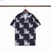 限定版のアミールズデザイナーTシャツ2023年のウサギの年の新しいカップルティーストリートウェアサマーファッションシャツスプラッシュリンクレタープリントデザインカップル短袖M-3XL