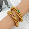 Armband Mädchen elastisches Armband Retro Mode Pendler Titan Armband Schmuck. Europa und die Vereinigten Staaten grenzüberschreitender mehrschichtiger Wicklungszirkon