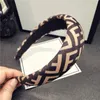 Headwear Hair Luxury Brand Designers f Letter Band for Women Headband Material with Label Coffee Wholesale