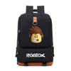 Backpack de bolsas escolares roblox para adolescentes garotas crianças garotos garotos viagens de mochila laptop bolsa escolar3163