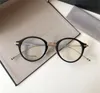 Novo design de moda óculos ópticos redondos 908 armação de acetato de titânio óculos simples e populares de alta qualidade com caixa podem fazer lentes de prescrição