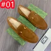 Los mejores diseñadores zapatos mocasines de lujo para hombres cuero genuino marrón negro doble zapatos de vestir casuales para hombres zapatos de boda tamaño 38-46