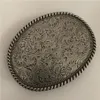 1 datorer Hebillas Cinturon Floral Mönster Western Cowboy Belt Buckle Fit 4cm breda jeansbälten Head2549