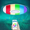 Moderna LED -taklampor RGB Dimble 25W 36W 52W App Remote Control Bluetooth Music Light Foyer Bedroom Smart Tak Lamp233k