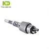 Dental led 6 furos aplicar ao tipo ka-vo handpiece de alta velocidade acoplamento rápido para handpiece de turbina de ar com handpiece de fibra óptica