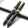 wholesale Promotion - Luxe Bohemies Stylo à bille en résine noire Classique 4810 Nib Stylo plume Papeterie Fournitures de bureau scolaire avec gemme et numéro de série