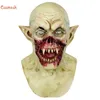 Cosmask Halloween Horror Maschera a pieno facciale Creepy Spaventoso Zombie Maschera in lattice Costume Party Puntelli Q0806292Z