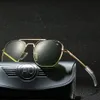 Sunglasses With Case Aviation AO Men Designer Sun Glasses For Male American Army Military Optical Glass Lens Carton309D