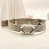 P4b5 Bracciale rigido con ciondolo di lusso da donna, braccialetto vuoto, gioielli di marca, lettera d'oro, regalo per la festa nuziale di alta qualità