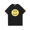 Designer Mens T-shirts Trendy Brand Drew Basic Smiley Face Imprimé T-shirt à manches courtes Casual Chemise à fond lâche pour hommes et femmes Top Qualité Mode 530