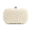 Pearl Clutch Bags Women Purse Ladies white Hand Bags Evening Bags for Party Wedding black Shoulder Bag Bolsa Feminina 2110213229