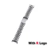 18mm 19mm 20mm 316L Stainless Steel Sliver Gold Jubilee Watch Strap Band Bracelet Compatible For 5 SOLEX 220617275w