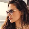 Glasögon kvinnor mode solglasögon i australiska kändisar pilotstil för kvinnlig sexig ögonmewear2081
