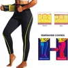 Waist Tummy Shaper CXZD Women Neoprene Sauna Sweat Pants Fat Burn Corset Leg Slimming Body Shaper Anti Cellulite Compression Leggings Shapewear 231208