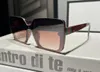 نظارة شمسية مصممة فاخرة للرجال للرجال رجل رجالي النظارات الشمسية الموضة UV400 حماية عدسة مربع الإطار الكامل يأتي مع حزمة مع صندوق