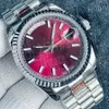 Luksusowy zegarek Projektowanie Tydzień Tydzień Złote Zegarek Automatyczne zegarki 36 mm 41 mm 41 mm ze stali nierdzewnej Paspband Crystal Dial Lumous Waterproof Montres Mouvement Watchbox