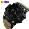 SKMEI montre de sport pour hommes mode numérique montres pour hommes étanche compte à rebours double temps THOCK montres Relogio Masculino 201196A