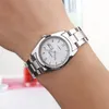 Montre Femme Wwoor Fashion Ladies Watches Waterproof Quartz Silver Clock Women Automatic Date Dress Write Watch Reloj Mujer 220428216o