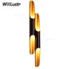 Modern Coltrane Wall Sconce Lamp Simple Fashion Aluminum Pipe Minimalism Single Twins Tube el Bedroom Lounge Loft Cafe Bar Ligh318q