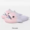 2024 Top Quality shoessandal Summer Shark Slippers Shark Slides Thick Soled Shoes Kids flat sandals Gradient Flip Flops GAI 36-45