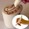 Narzędzia do pieczenia ciasta wysokiej jakości wysokiej jakości ciasto elektryczne pióro pióra latte dekoracja przyprawowa sztuka kreatywna fantazyjna kawa narzędzie 265n