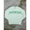 Casablanca Rundhals-Pullover, Tennis-Sweatshirts, langärmliger weißer Pullover mit Sportler-Print, Casablanc Tops, Designer-Hoodies