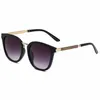 Solglasögon designade för män och kvinnliga glasögon utomhusparasoler PC Frame Stylish Classic Ladies Sports 0079 Solglasögon speglar SE269F