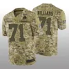 Washington''Redskins''Men 24 Adrian Peterson 95 DaRon Payne 73 Chase Roullier Custom Women Youth Salute to Service Camo Jersey